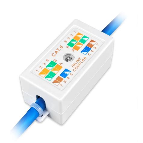 cat6 junction box vs coupler|cat6 cable for ethernet.